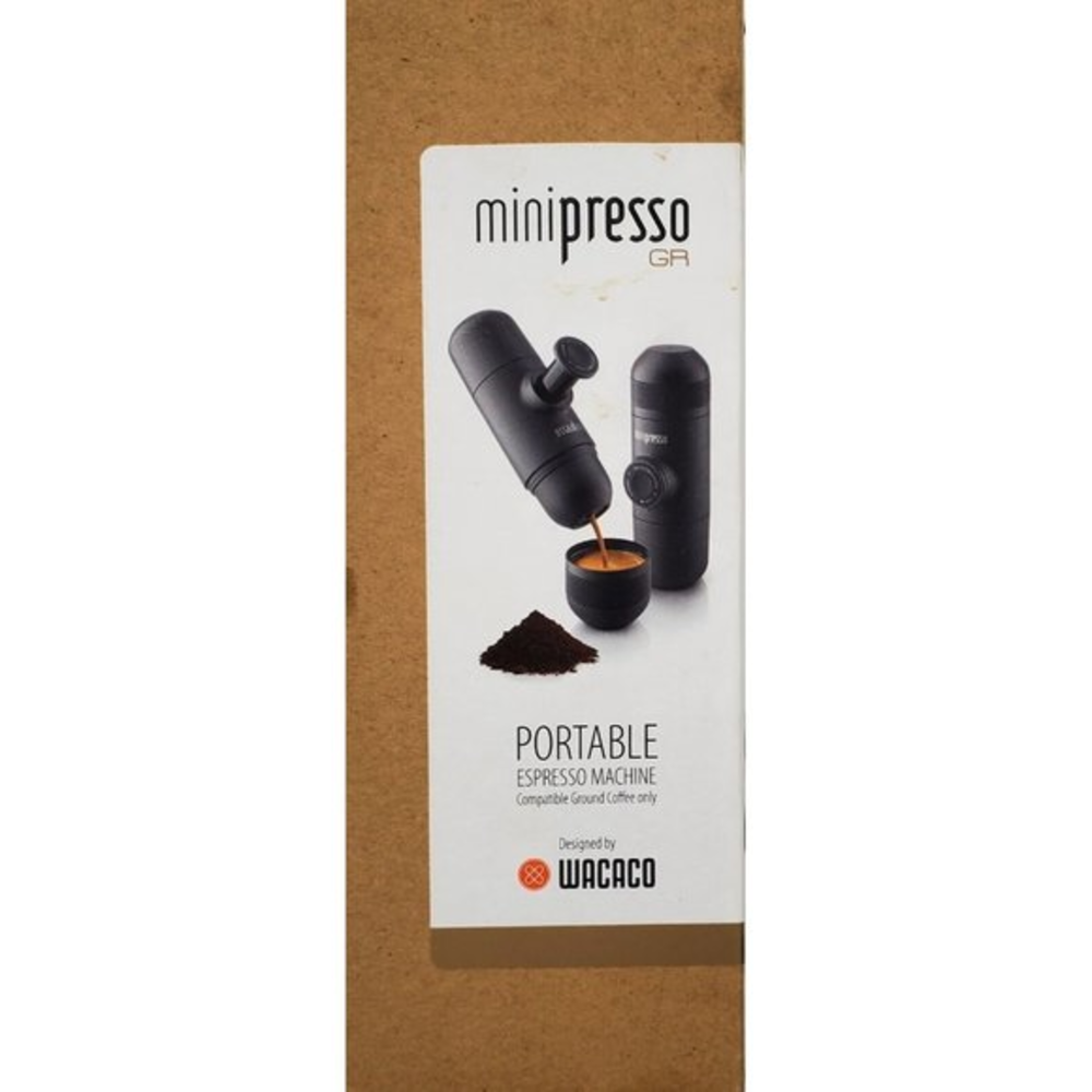 WACACO Minipresso GR Portable Espresso Machine Compatible Ground Coffee Hand Hel